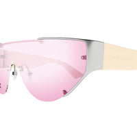 AM0447S Silver metal Sunglasses - Shiny Silver