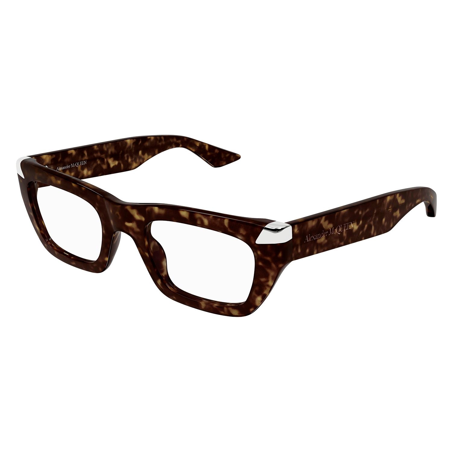 AM0444O Havana recycled acetate Optical Frames - Shiny Dark Havana