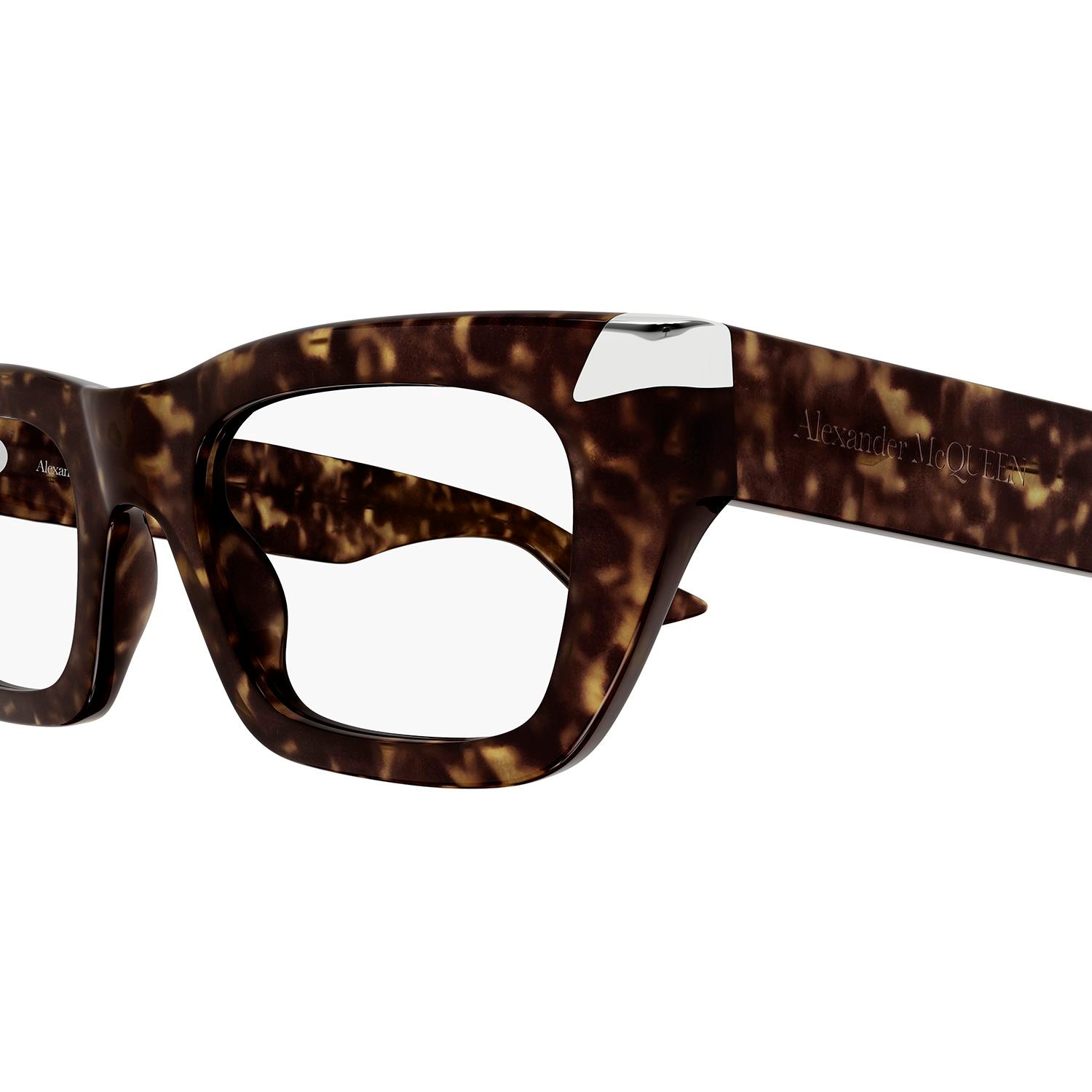AM0444O Havana recycled acetate Optical Frames - Shiny Dark Havana