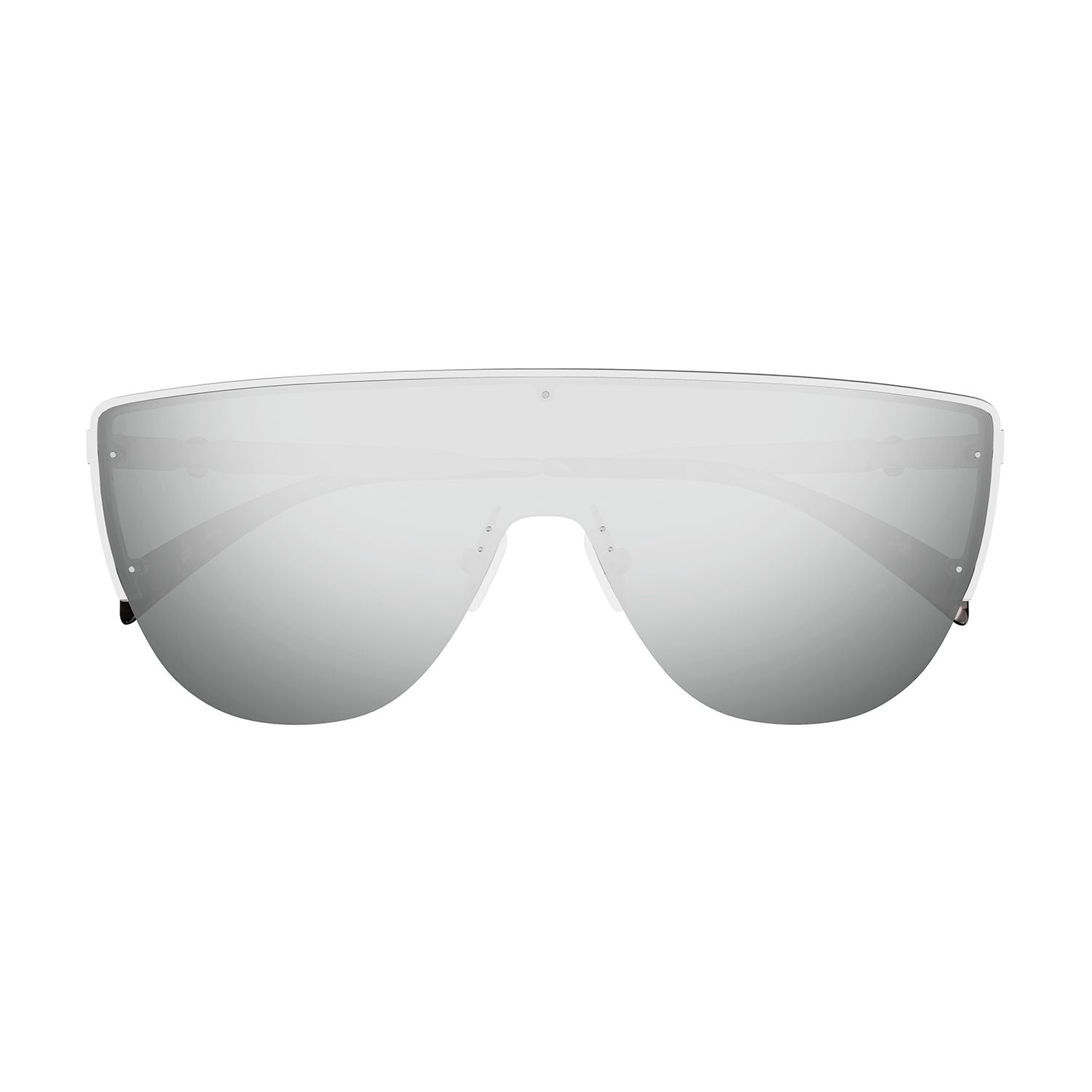 AM0457S Silver metal Sunglasses - Shiny Silver