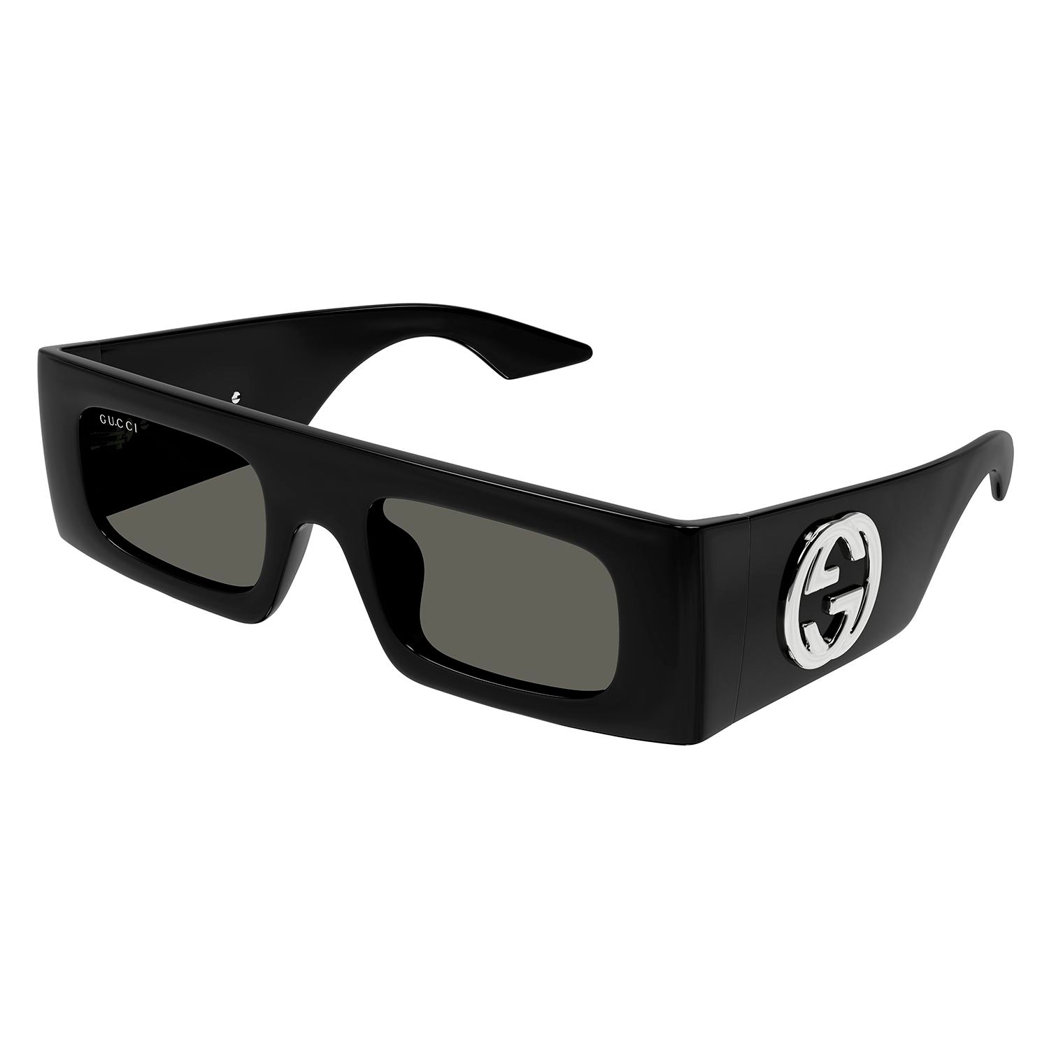 GG1646S Black injection Sunglasses - Shiny Black