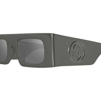 GG1646S Grey injection Sunglasses - Shiny Metallic & Dark Ruthenium