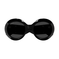 GG1647S Black recycled acetate Sunglasses - Shiny Solid Black