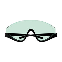 GG1650S Black injection Sunglasses - Shiny Black