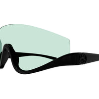 GG1650S Black injection Sunglasses - Shiny Black