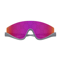 GG1650S Grey injection Sunglasses - Shiny Metallic & Dark Ruthenium