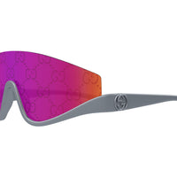 GG1650S Grey injection Sunglasses - Shiny Metallic & Dark Ruthenium