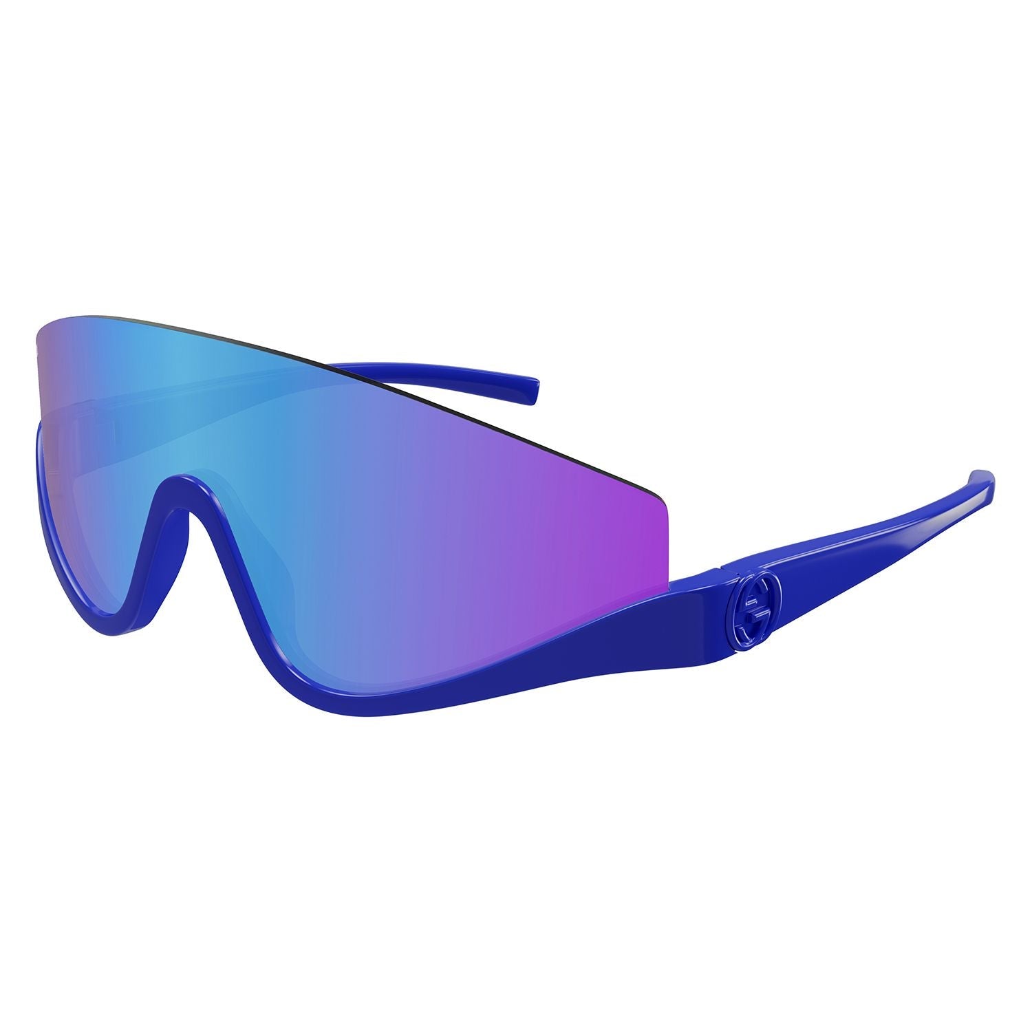 GG1650S Blue injection Sunglasses - Shiny Metallic Blue