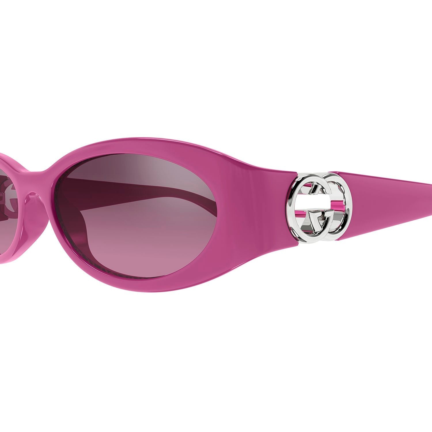 GG1660S Fuchsia injection Sunglasses - Shiny Solid Fuchsia