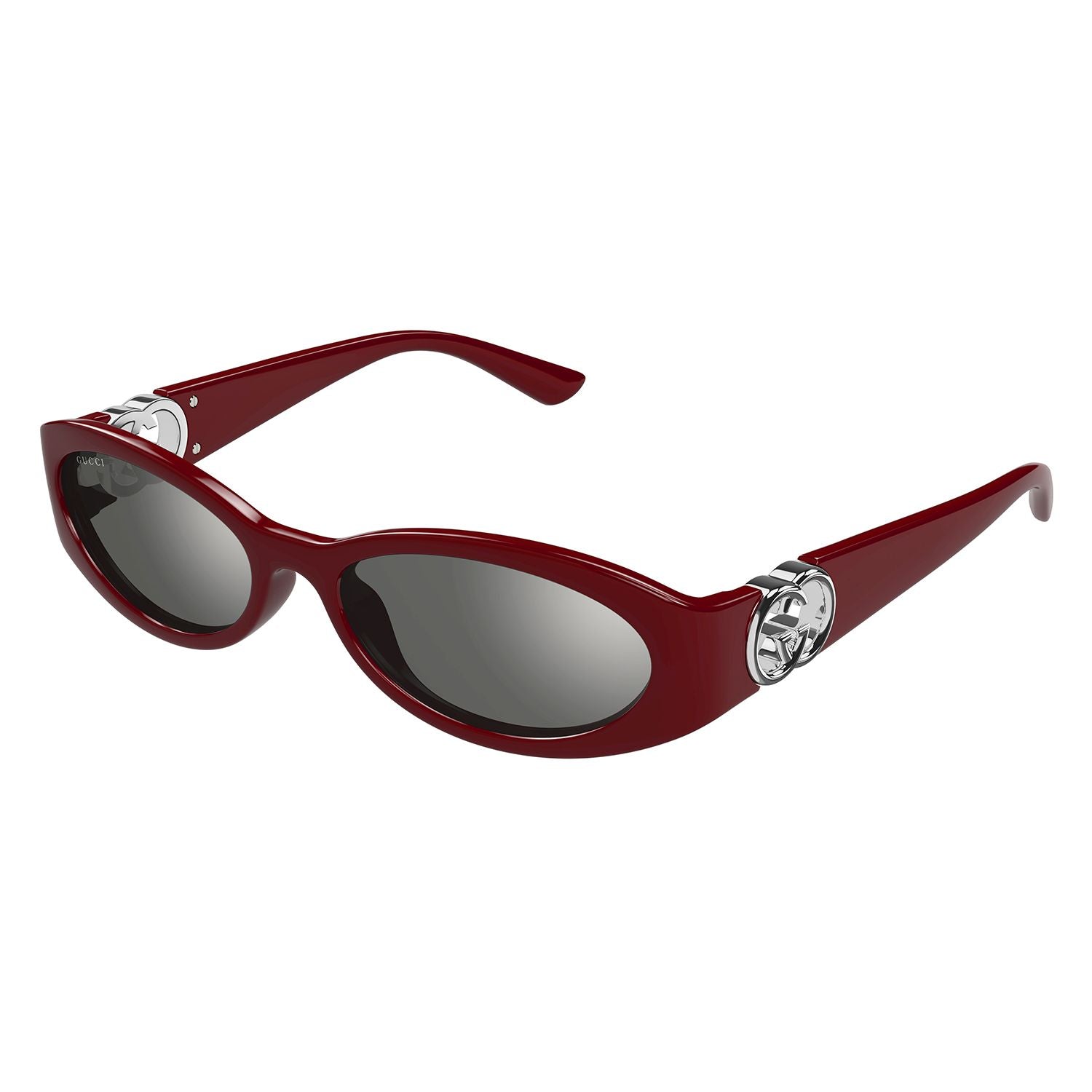 GG1660S Burgundy injection Sunglasses - Shiny Solid Burgundy