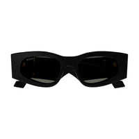 GG1754S Black recycled acetate Sunglasses - Shiny Solid Black