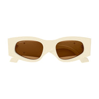 GG1754S Ivory recycled acetate Sunglasses - Shiny Solid Ivory