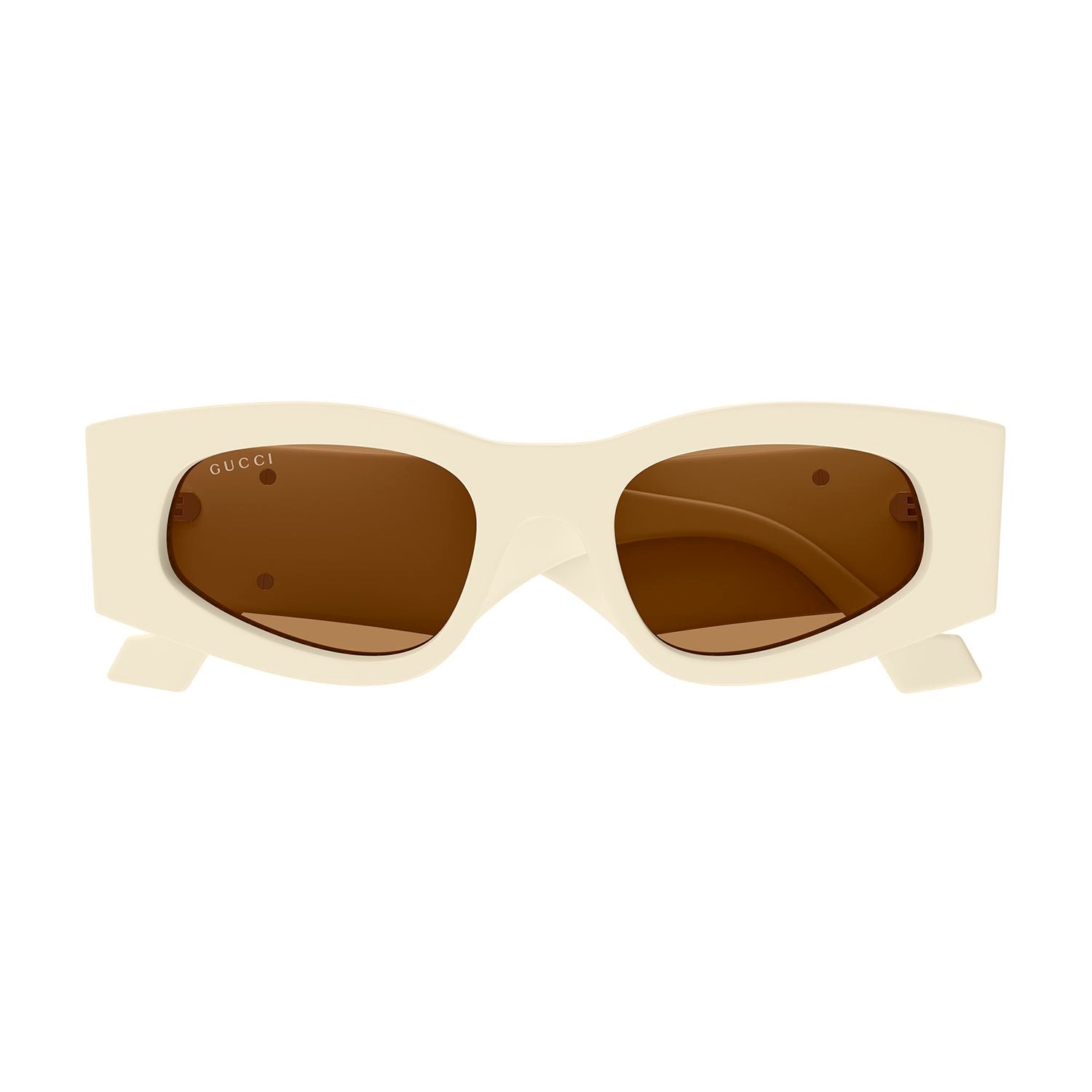GG1754S Ivory recycled acetate Sunglasses - Shiny Solid Ivory