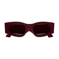 GG1754S Burgundy recycled acetate Sunglasses - Shiny Solid Burgundy