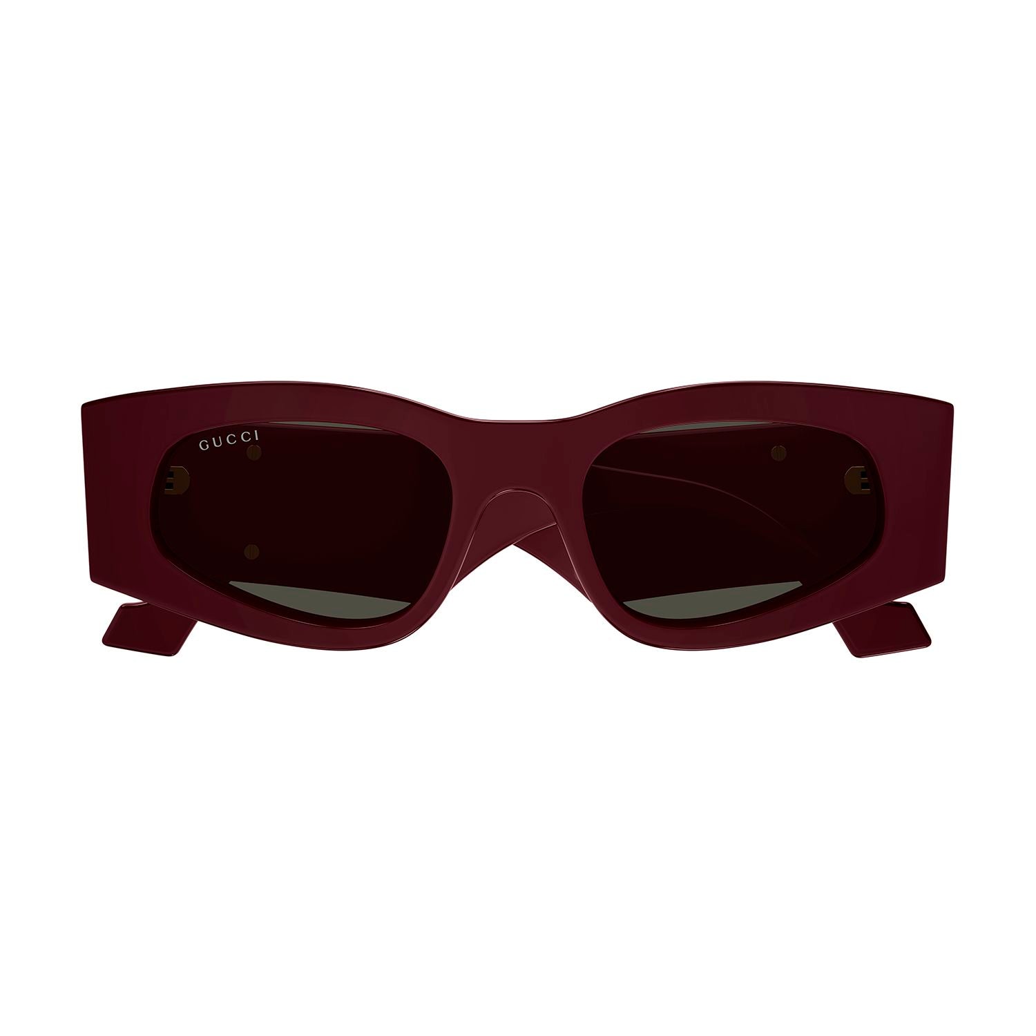 GG1754S Burgundy recycled acetate Sunglasses - Shiny Solid Burgundy