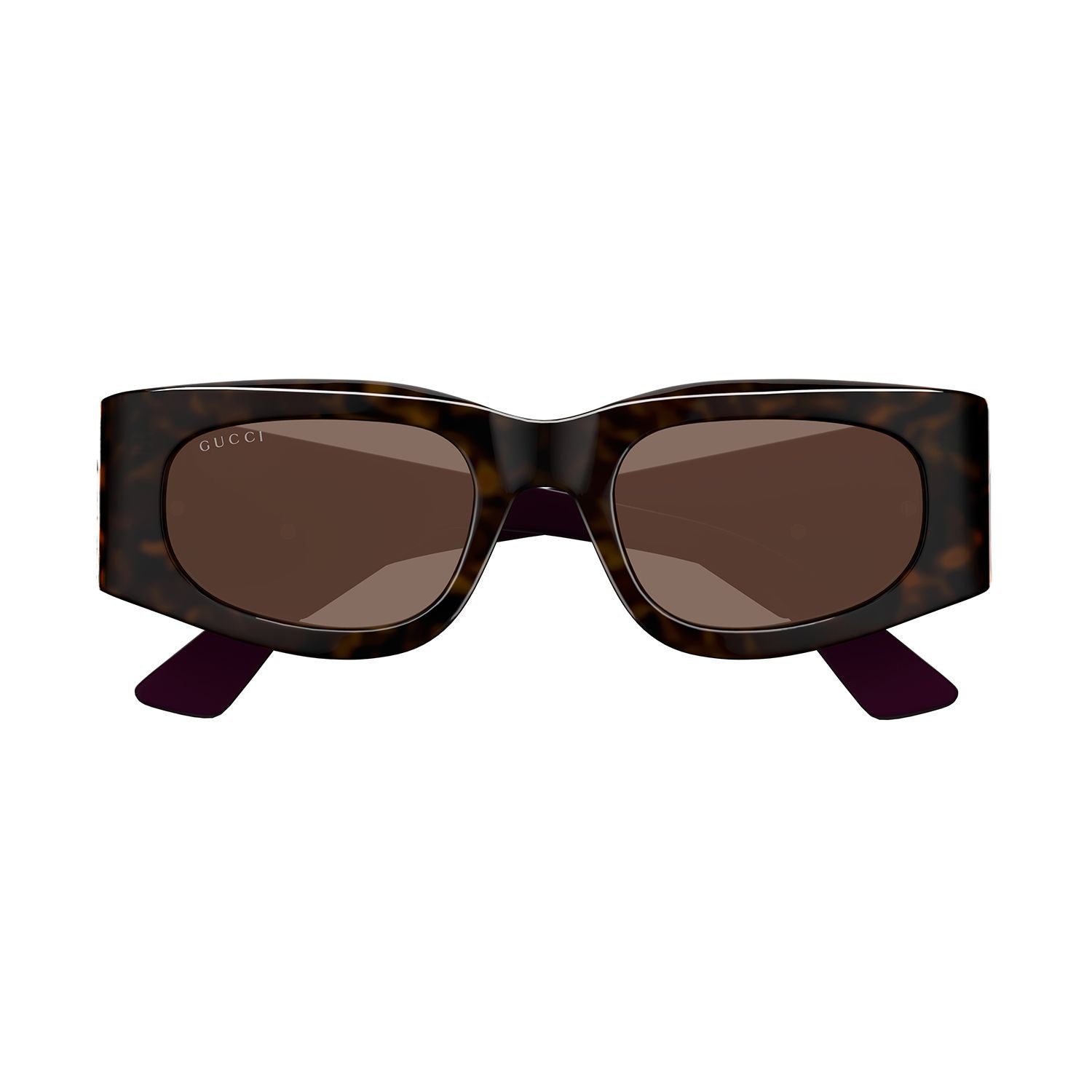 GG1664S Havana recycled acetate Sunglasses - Shiny Dark Havana