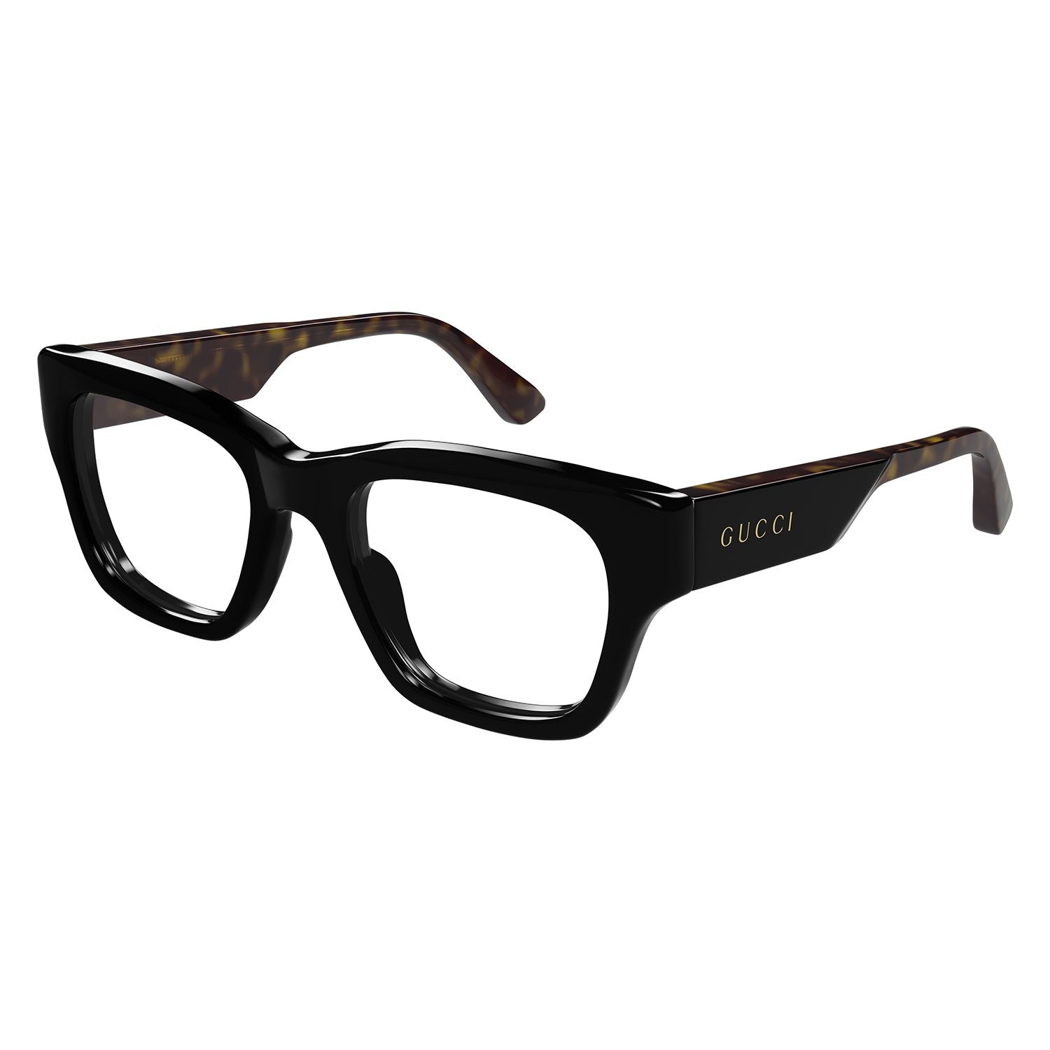 GG1669O Black recycled acetate Optical Frames - Shiny Black