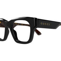 GG1669O Black recycled acetate Optical Frames - Shiny Black
