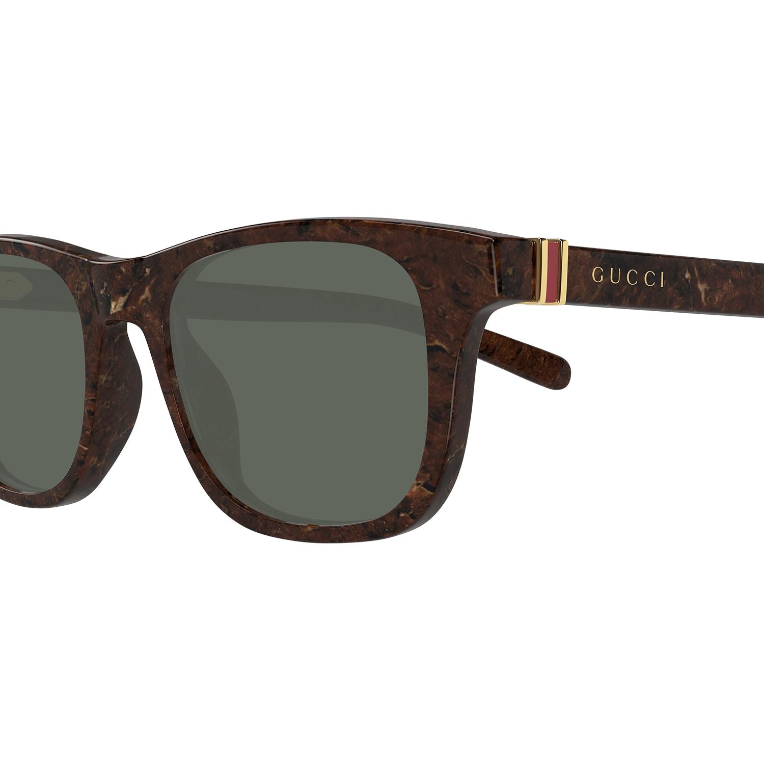 GG1671S Brown recycled acetate Sunglasses - Shiny Dark Brown Radica