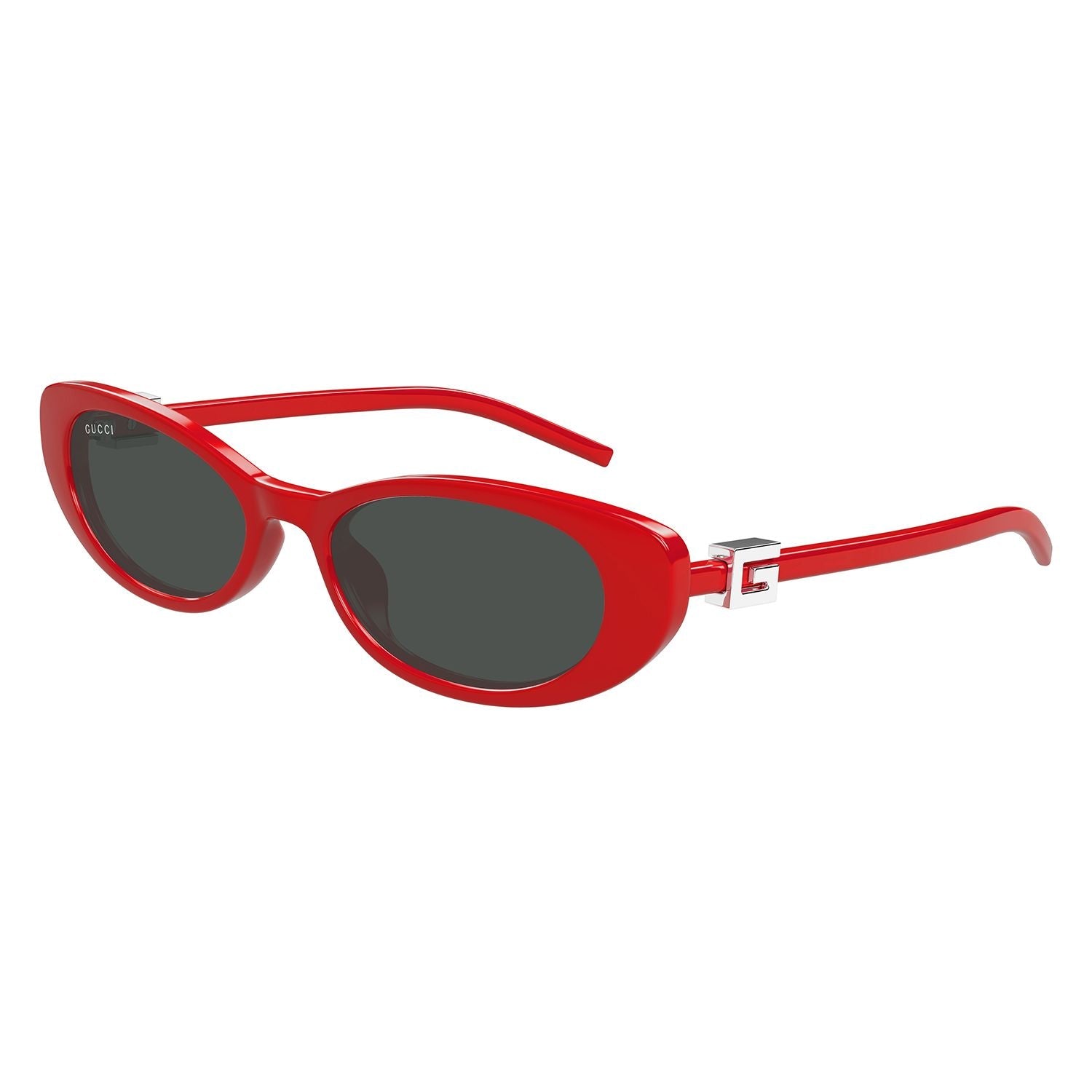 GG1680S Red injection Sunglasses - Shiny Solid Red