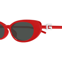 GG1680S Red injection Sunglasses - Shiny Solid Red