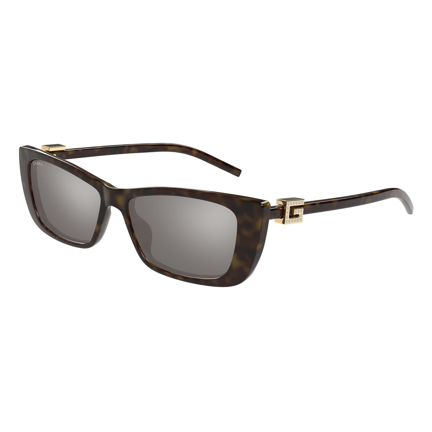 GG1681S Havana injection Sunglasses - Shiny Dark Havana