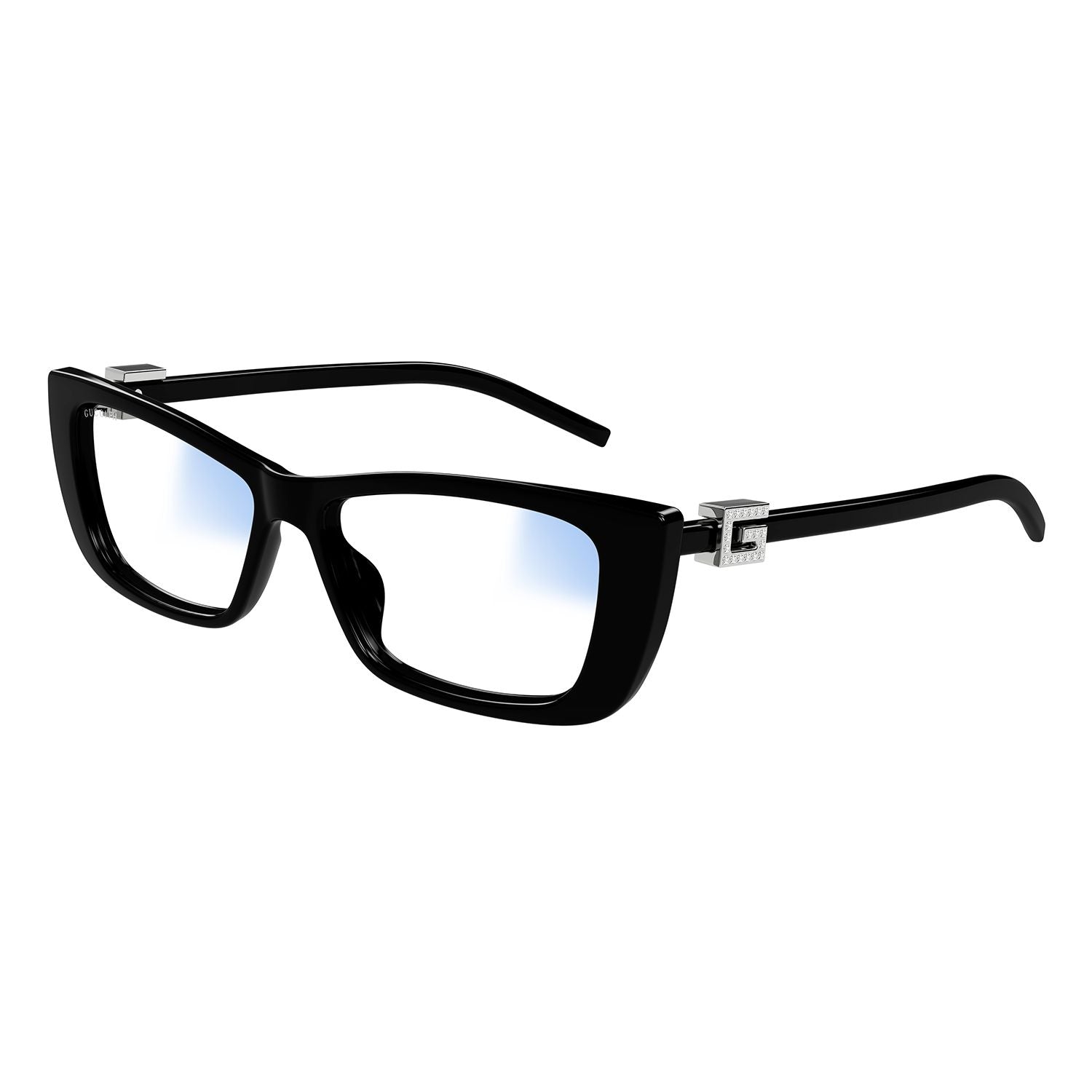 GG1681S Black injection Sunglasses - Shiny Black