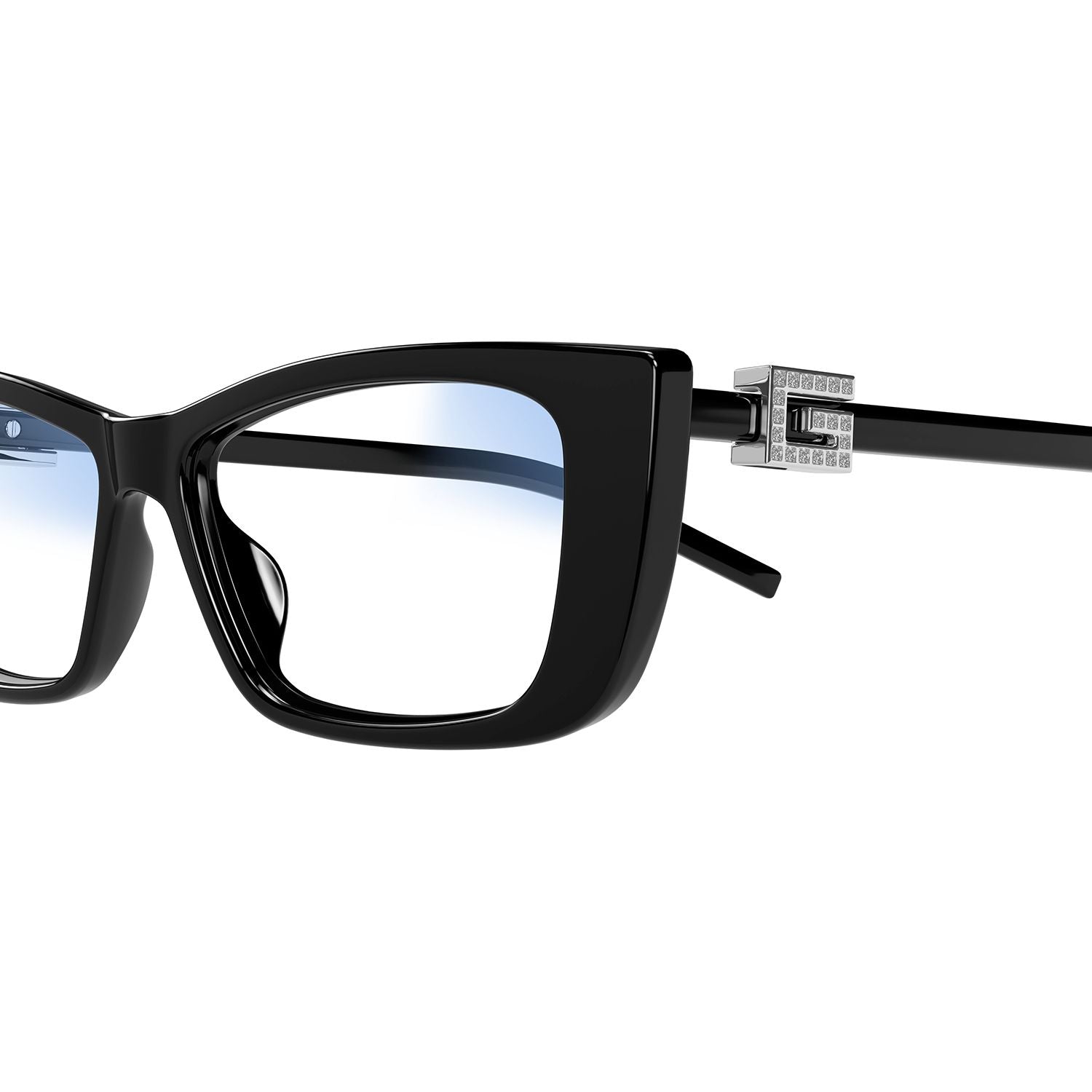 GG1681S Black injection Sunglasses - Shiny Black