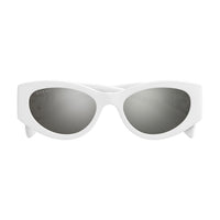 GG1691S White injection Sunglasses - Shiny Off White