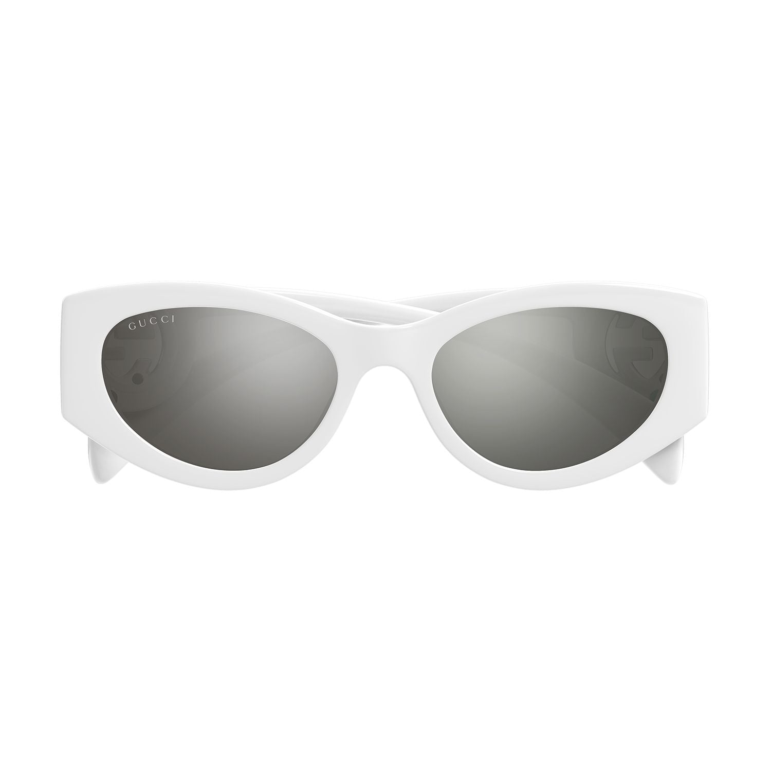 GG1691S White injection Sunglasses - Shiny Off White