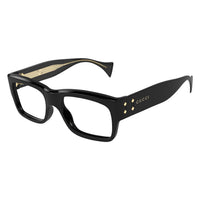 GG1707O Black recycled acetate Optical Frames - Shiny Solid Black