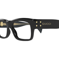 GG1707O Black recycled acetate Optical Frames - Shiny Solid Black