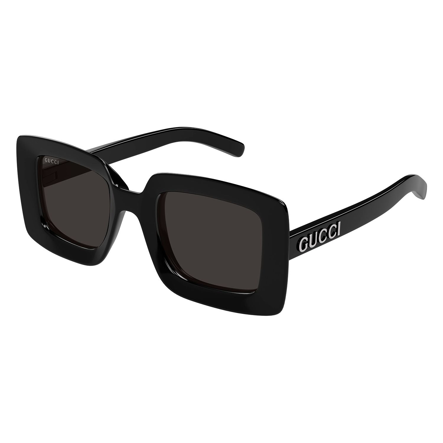 GG1718S Black injection Sunglasses - Shiny Black