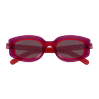 GG1719S Red injection Sunglasses - Shiny Transparent Red