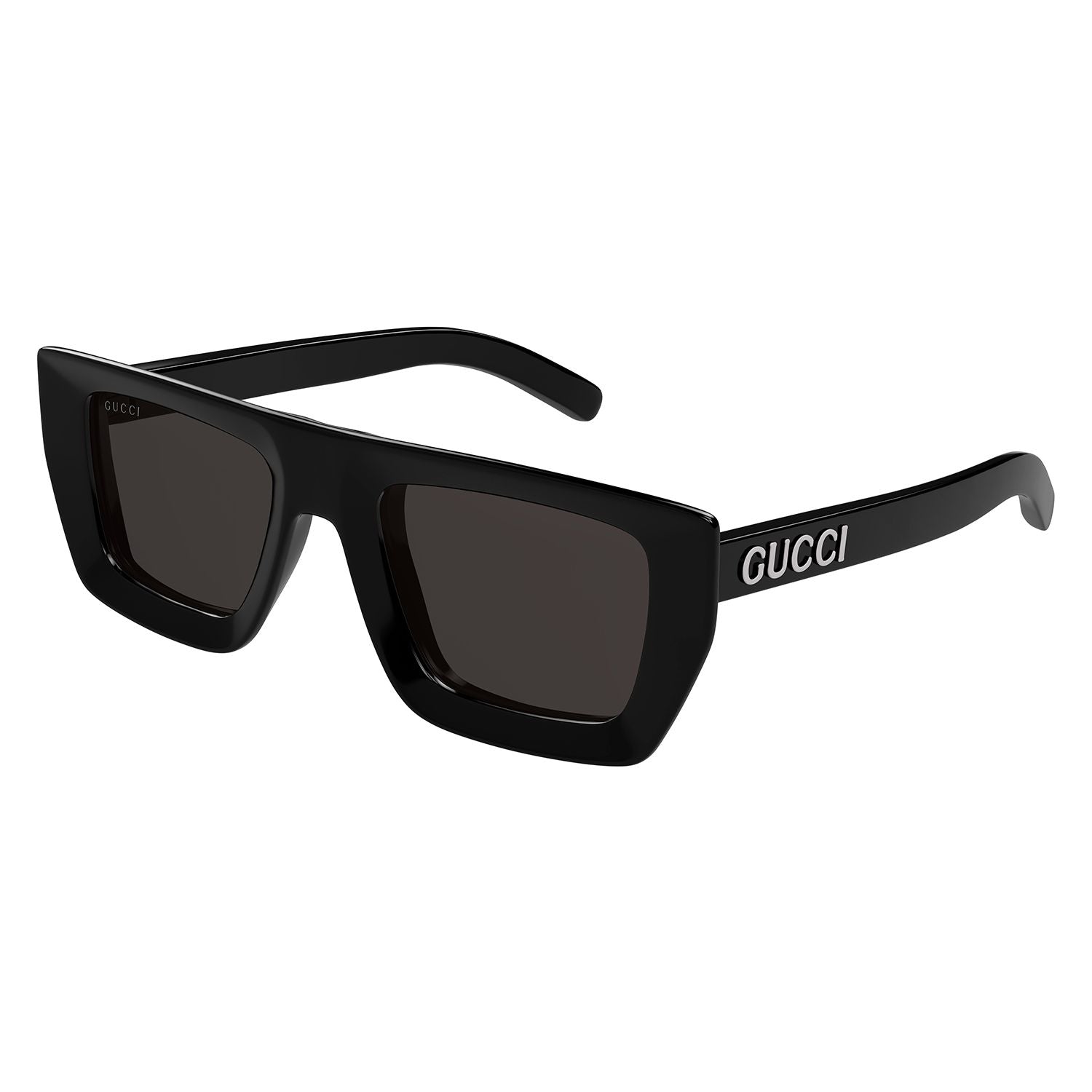 GG1723S Black injection Sunglasses - Shiny Black