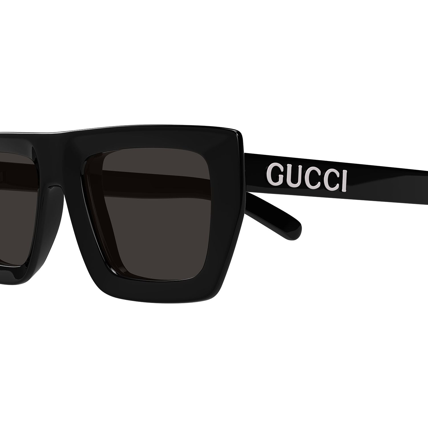 GG1723S Black injection Sunglasses - Shiny Black