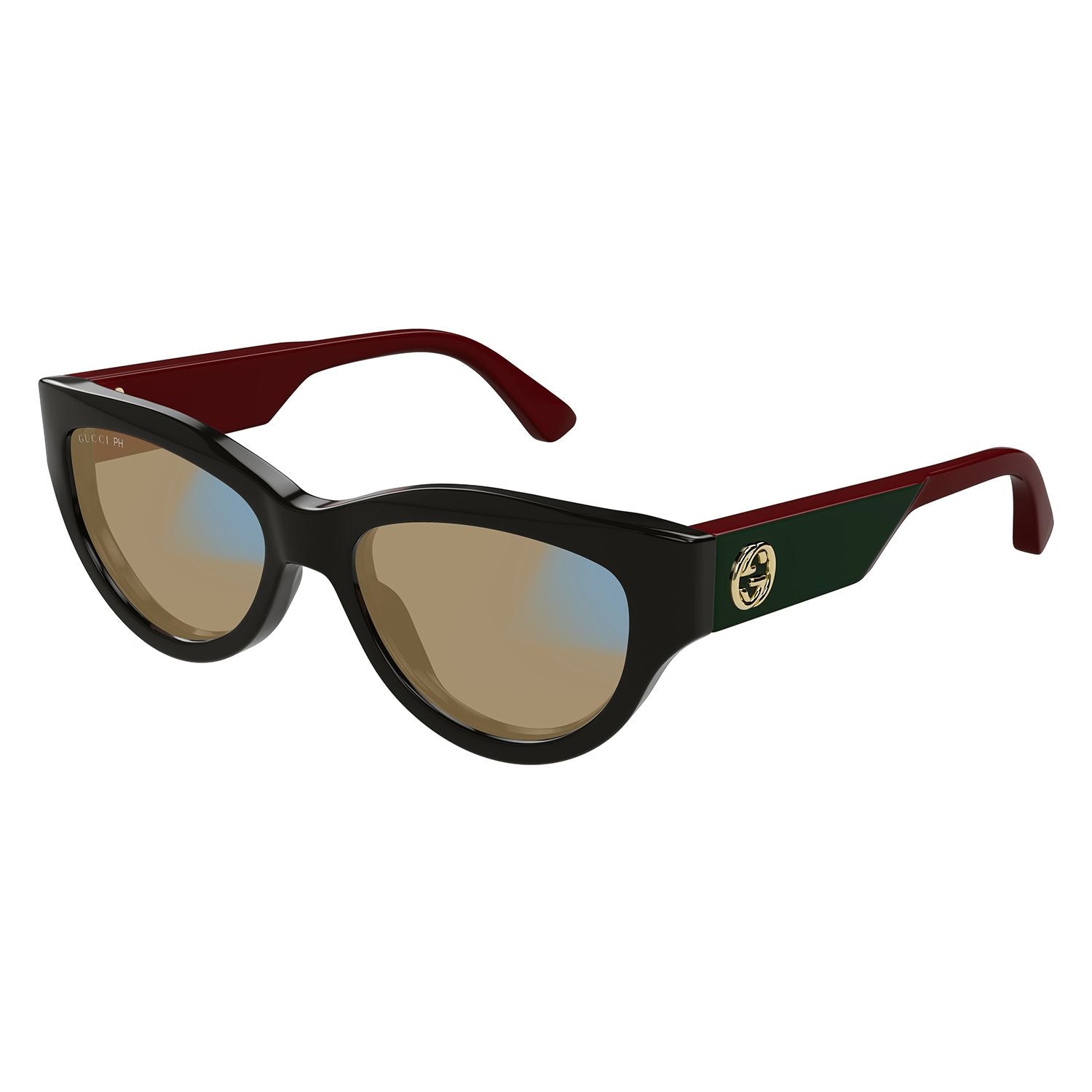 GG1665S Black recycled acetate Sunglasses - Shiny Black