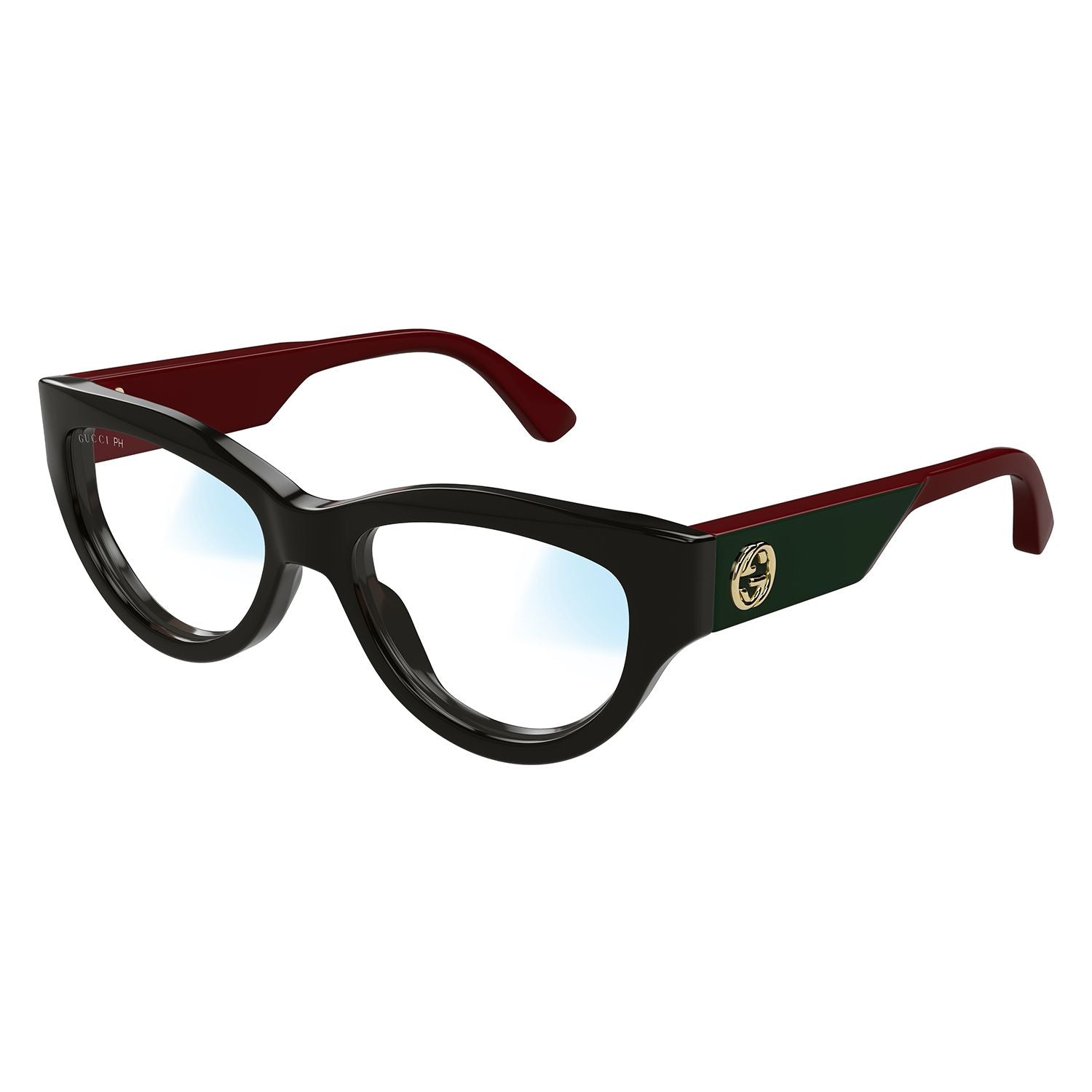 GG1665S Black recycled acetate Sunglasses - Shiny Black