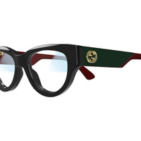 GG1665S Black recycled acetate Sunglasses - Shiny Black
