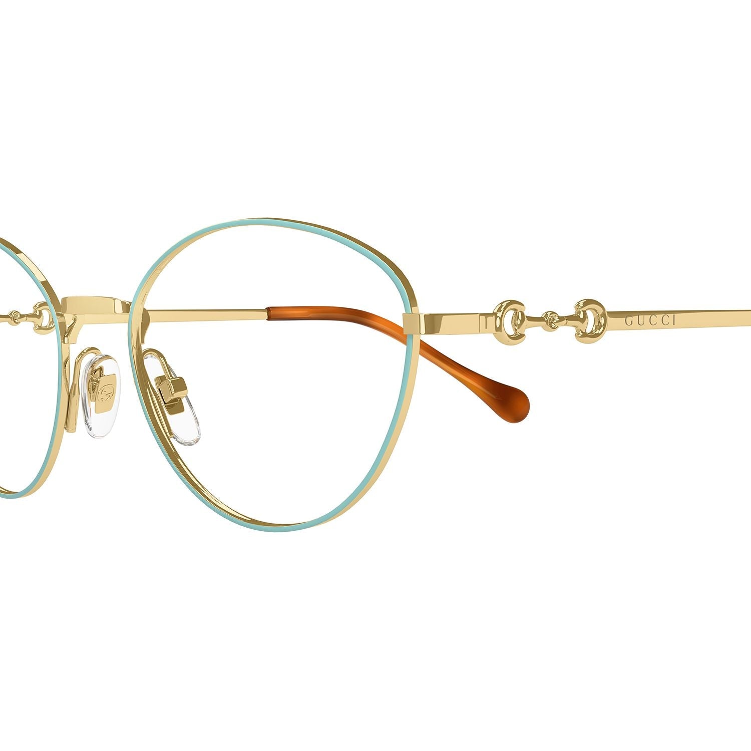 GG1699O Gold varnished eyerims metal Optical Frames - Shiny Endura Gold