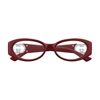 GG1693O Burgundy injection Optical Frames - Shiny Solid Burgundy