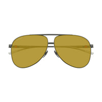 GG1677S Ruthenium metal Sunglasses - Shiny Dark Ruthenium