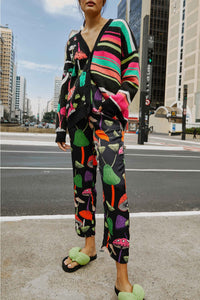 Pantalon Mushrooms - Multicolore