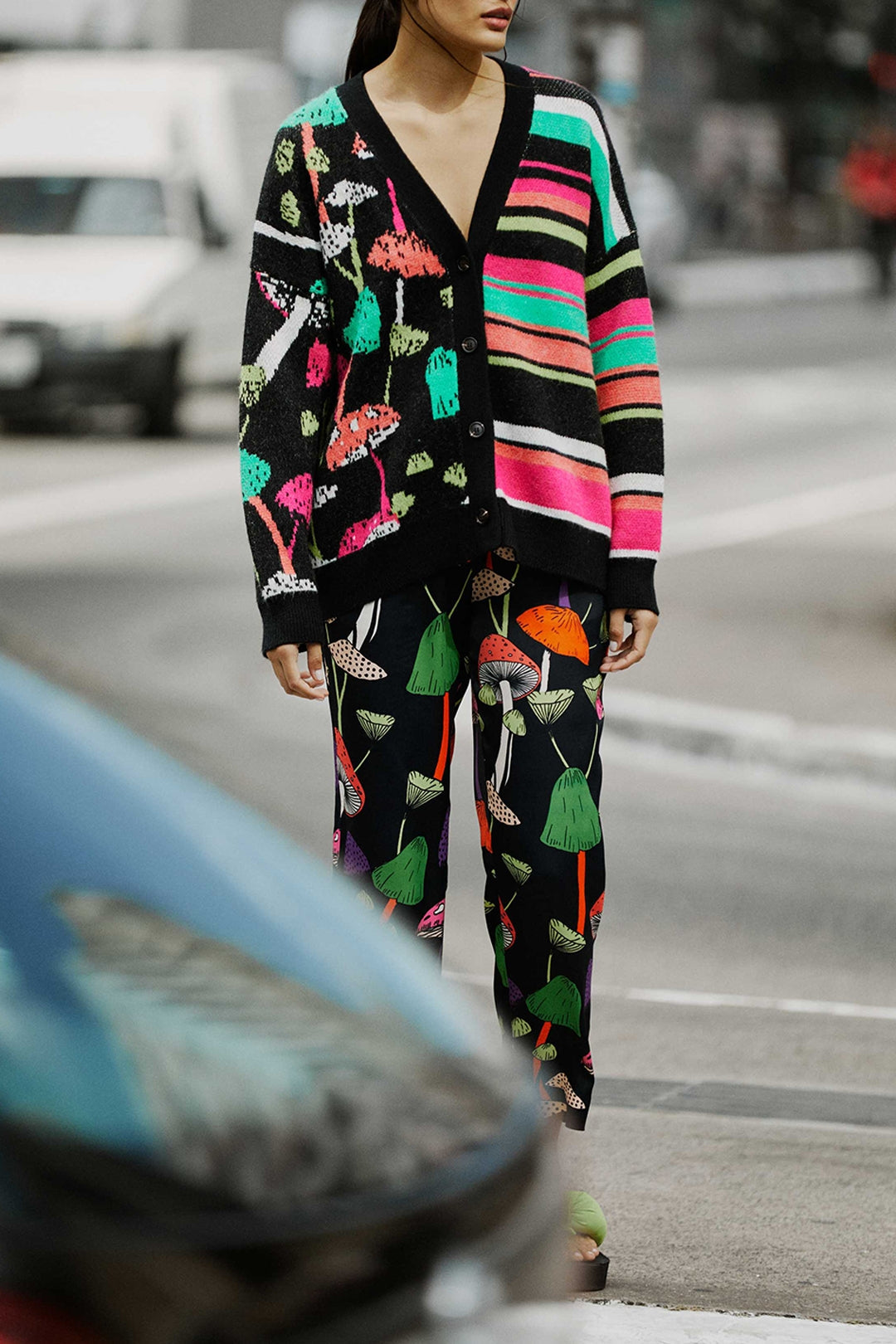 Pantalon Mushrooms - Multicolore