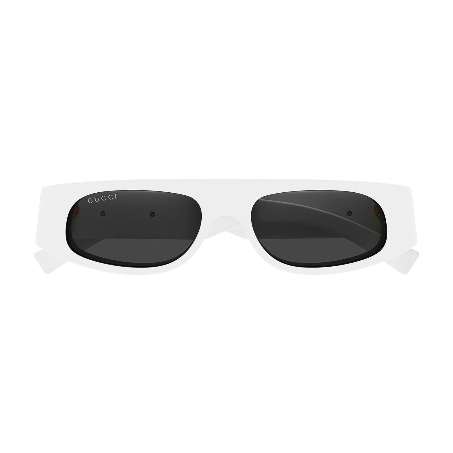GG1771S White recycled acetate Sunglasses - Shiny Solid White