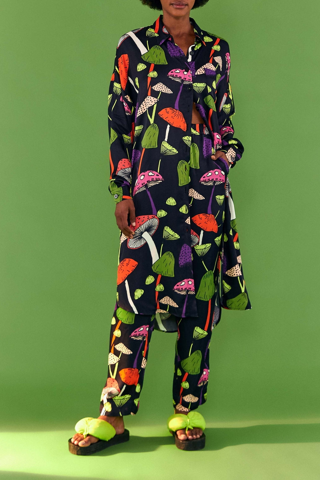 Chemise Mushrooms - Multicolore
