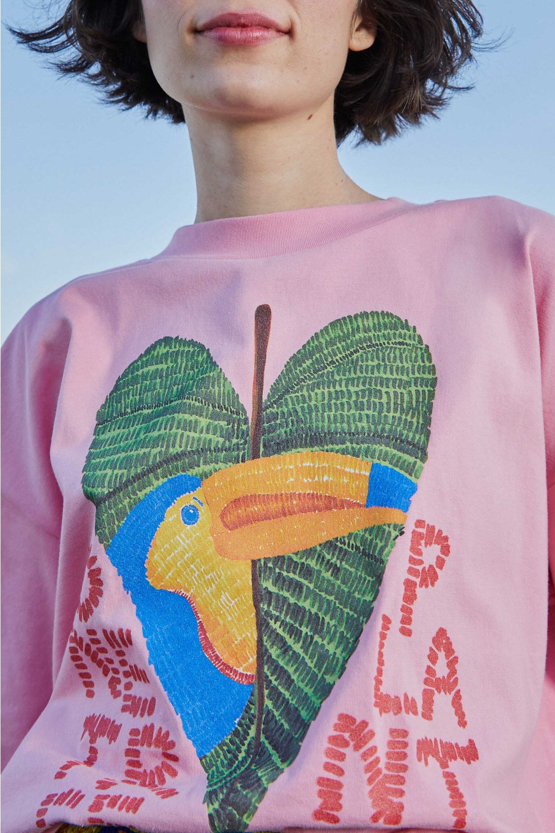 T-shirt One Tree Planted en coton - Rose