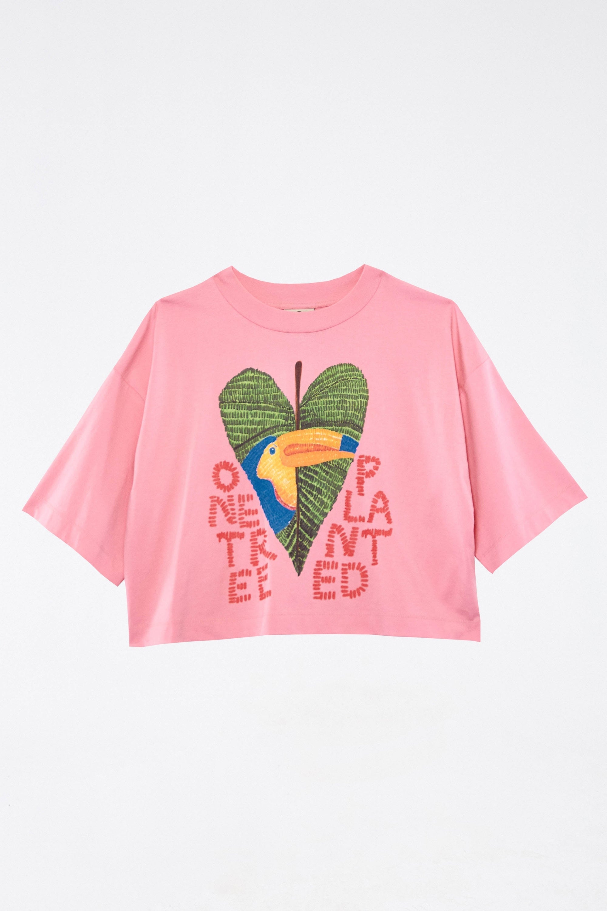 T-shirt One Tree Planted en coton - Rose