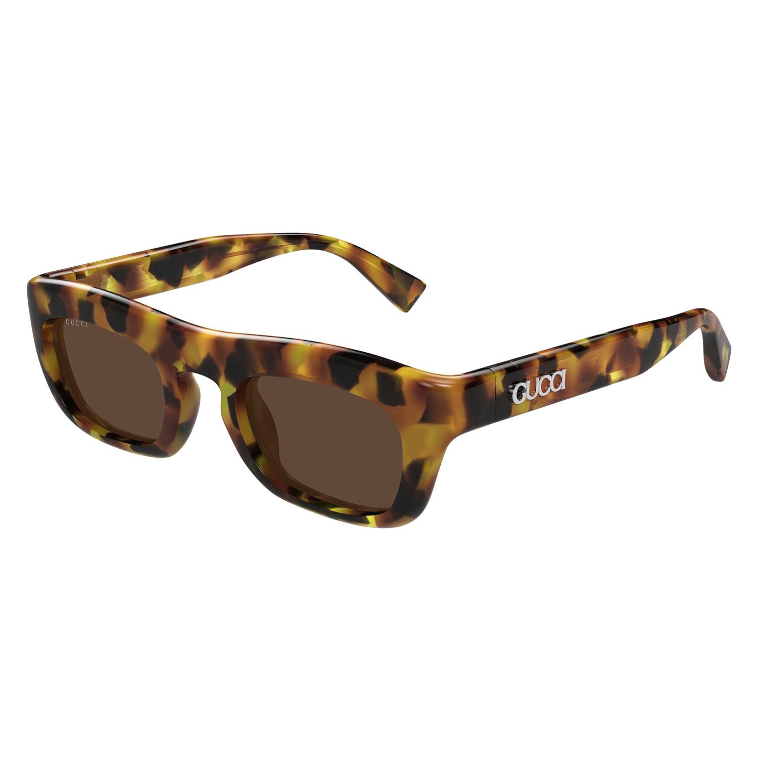GG1777S Havana recycled acetate Sunglasses - Shiny Spotted Havana