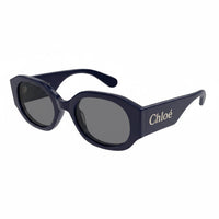 CH0234S Blue recycled acetate Sunglasses - Shiny Dark Blue